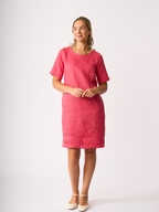 Foil Linen Crowd Pleaser Dress