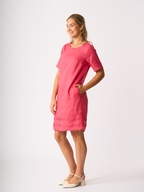 Foil Linen Crowd Pleaser Dress