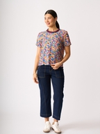 Foil Rib Vibes Top