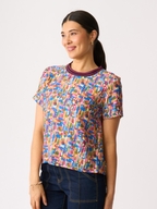 Foil Rib Vibes Top