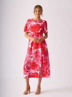 Foil Sip Happens Tea Dress
