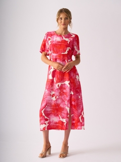 Foil Sip Happens Tea Dress-style-MCRAES