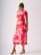 Foil Sip Happens Tea Dress