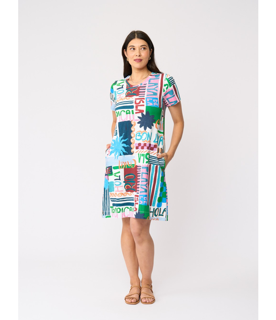 Foil Oh Frock Dress