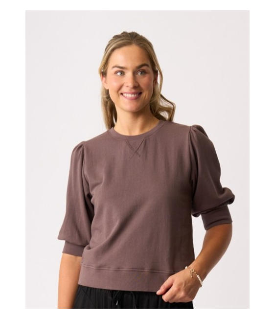 Memo Sleeve Detail Sweatshirt