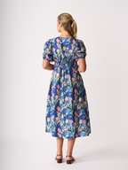 Foil Linen Empire-ly Yours Dress