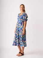 Foil Linen Empire-ly Yours Dress