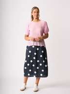 Oh Three Volume Hem Scoop Hem Top