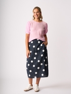 Oh Three Volume Hem Scoop Hem Top