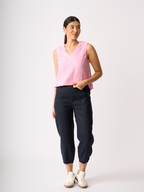 Foil Triumphant Linen Pant