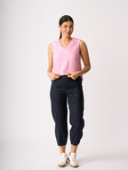 Foil Triumphant Linen Pant