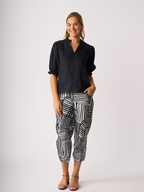 Foil Triumphant Linen Pant
