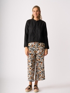 Preen Bubble Hem Linen Jacket