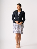 Foil Blazing The Saddles Linen Blazer