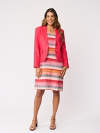 Foil Blazing The Saddles Linen Blazer