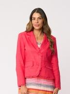 Foil Blazing The Saddles Linen Blazer