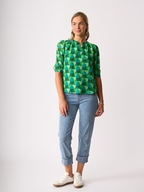 Memo Scoop Neck Blouse