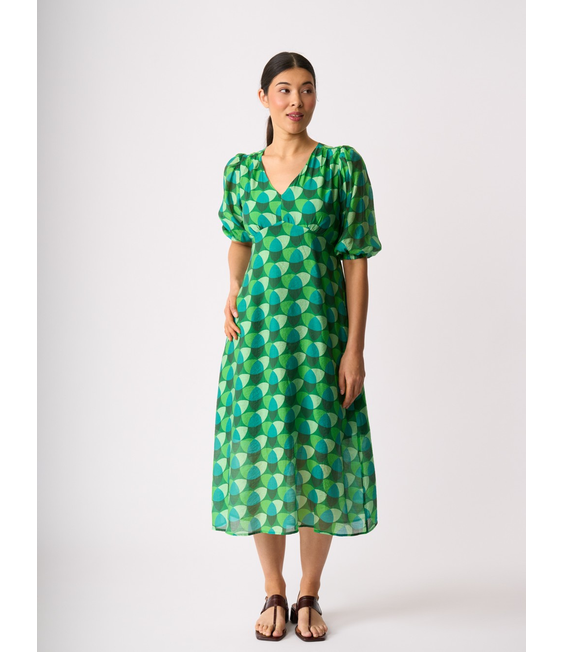 Memo V Neck Features Dress