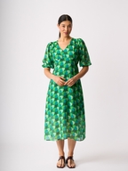 Memo V Neck Features Dress