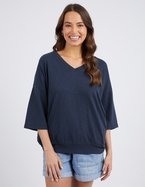 ELM Mazie Vee Neck Top