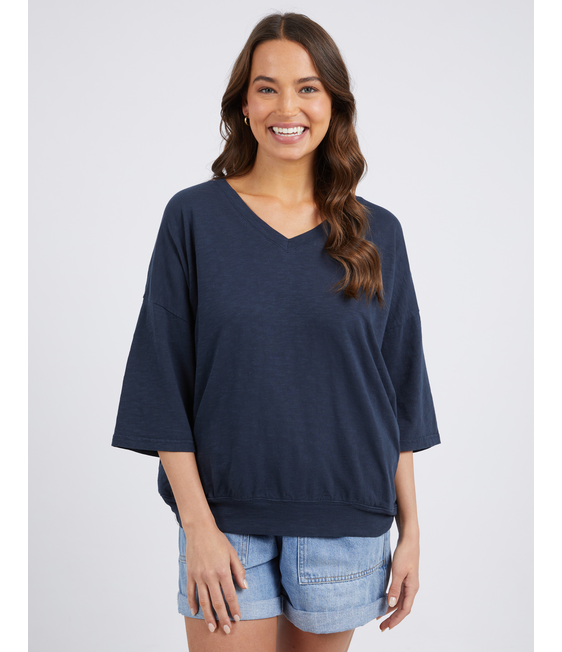 ELM Mazie Vee Neck Top