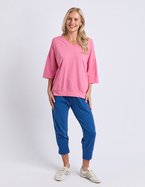 ELM Mazie Vee Neck Top