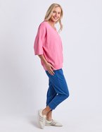 ELM Mazie Vee Neck Top