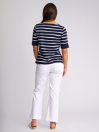Vassalli Hudson Round Neck Top