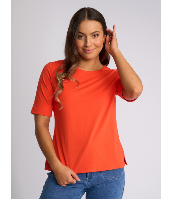 Vassalli Hudson Round Neck Top