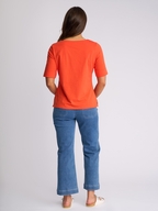 Vassalli Hudson Round Neck Top