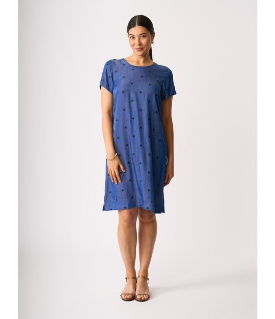 Oh Three Spot On A Line Dress