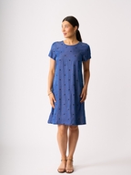 Oh Three Spot On A Line Dress