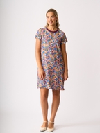 Foil A Line Dress