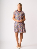 Foil A Line Dress