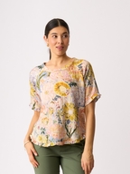 Preen Linen Ruffles & Scoop Hem Top