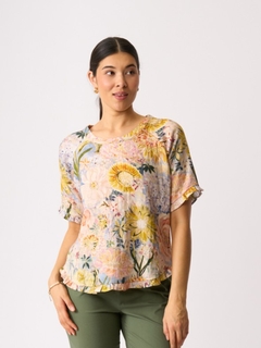 Preen Linen Ruffles & Scoop Hem Top-style-MCRAES