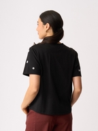 Memo Embroidered Fun T Shirt