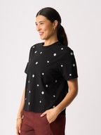 Memo Embroidered Fun T Shirt