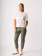 Memo Embroidered Fun T Shirt