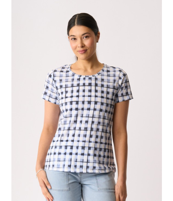 Preen Round Neck Print Tee