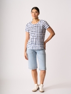 Preen Round Neck Print Tee