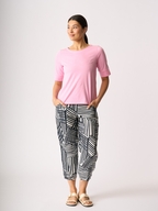 Esplanade Wide Neck Elbow Sleeve Tee
