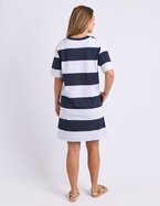 Foxwood Pebble Stripe Tee Dress