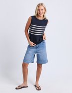 ELM Striped Knt Tank