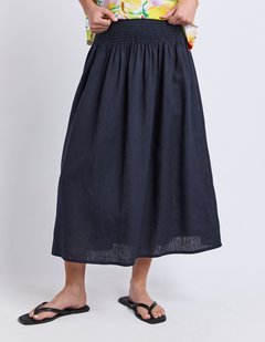 ELM Flair Shirred Skirt-style-MCRAES