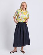 ELM Flair Shirred Skirt