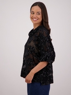 Briarwood Treat Sequin Top