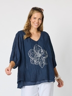 Clarity Camellia Top