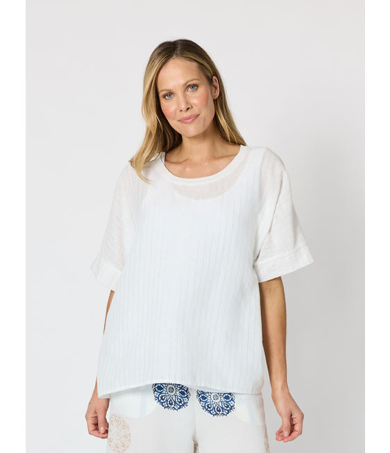 Clarity Riveria Relaxed Top