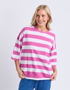 ELM Mazie Block Stripe Sweat
